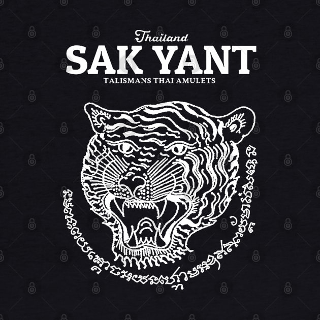 Muay Thai Sak Yant Tiger by KewaleeTee